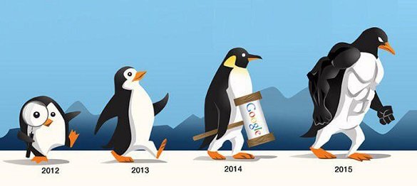 سیر تکامل الگوریتم پنگوئن